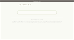 Desktop Screenshot of amediausa.com